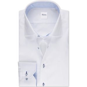 Stenströms Overhemd wit, Effen