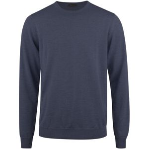 Stenströms Trui ronde halsdonkerblauw, Effen