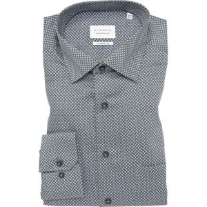 ETERNA Overhemd groen, Bedrukt