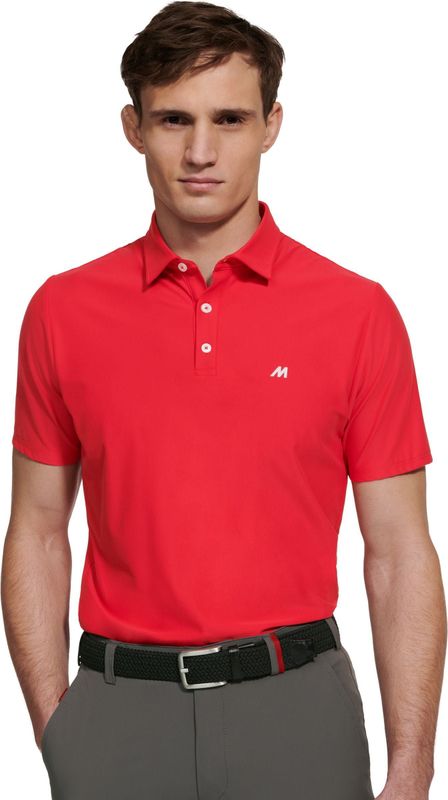 Meyer Polo shirt Korte mouw rood