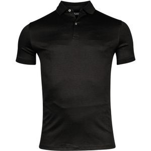 Thomas Maine Polo shirt zwart, Effen