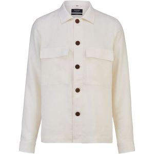 OLYMP SIGNATURE Soft Business Overshirt ecru, Effen