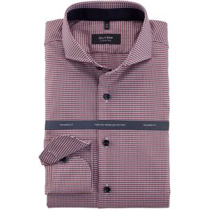 OLYMP SIGNATURE - Overhemd - Rood - Motief