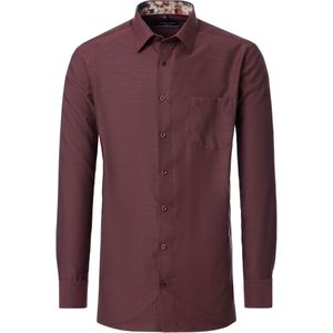 Casa Moda Overhemd rood, Faux-uni