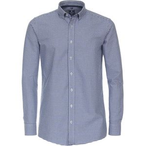 Redmond Casual Regular Fit Overhemd blauw/wit, Ruit