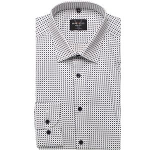 Marvelis Overhemd blauw, Bedrukt