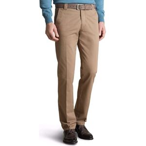 Meyer Regular Fit Chino beige, Effen