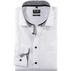 OLYMP Luxor Overhemd ML6 (vanaf 68 CM) wit