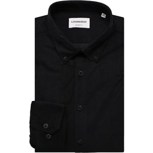Lindbergh Overhemd zwart, Effen