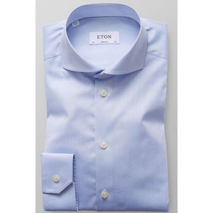 ETON Super Slim Overhemd lichtblauw, Effen