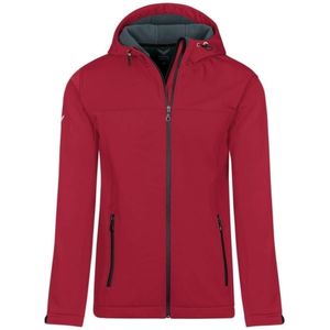 TRIGEMA Comfort Fit Softshell jas robijn, Effen