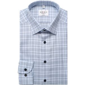 Marvelis Overhemd blauw, Ruit