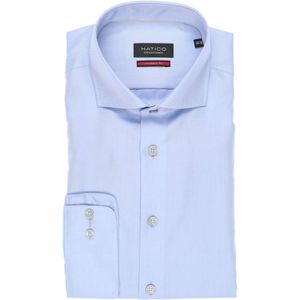 Hatico Overhemd blauw, Effen