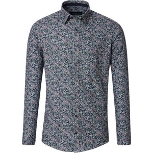 Casa Moda Overhemd groen, Bedrukt