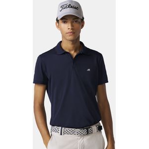 Meyer Polo shirt Korte mouw donkerblauw