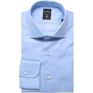 van Laack Meisterwerk Overhemd blauw, Gestreept