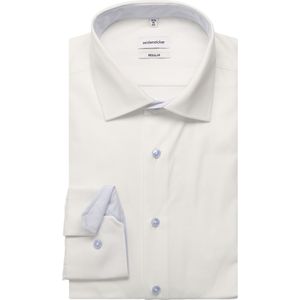 Seidensticker Overhemd wit, Effen