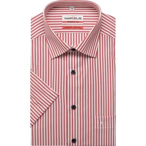 Marvelis Overhemd Korte mouw rood