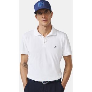 Meyer Polo shirt Korte mouw wit