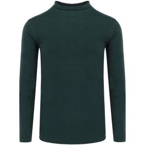 Marvelis Casual Longsleeve donkergroen, Effen