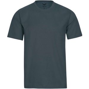 TRIGEMA Comfort Fit T-Shirt ronde hals antraciet, Effen