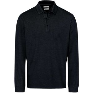 Brax Modern Fit Polo shirt blauw, Gestructureerd