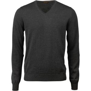 Stenströms Sweatshirt V-halsgrijs, Effen