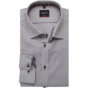 Venti Overhemd blauw, Faux-uni