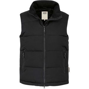 HAKRO 842 Gewatteerd vest zwart, Effen