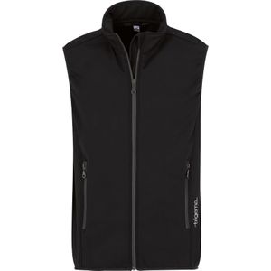 TRIGEMA Vest zwart, Effen