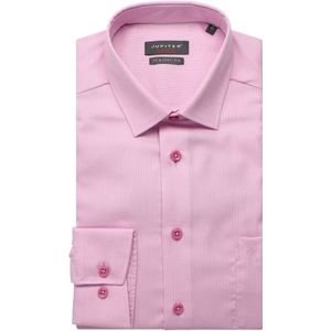 Jupiter Regular Fit Overhemd roze, Effen