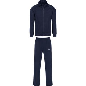 TRIGEMA trainingspak donkerblauw, Effen