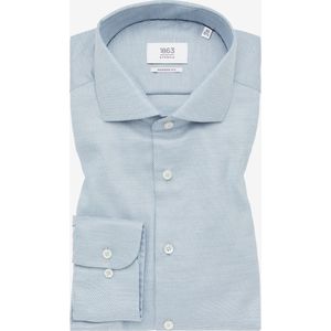 ETERNA 1863 Overhemd lichtgroen, Gestructureerd