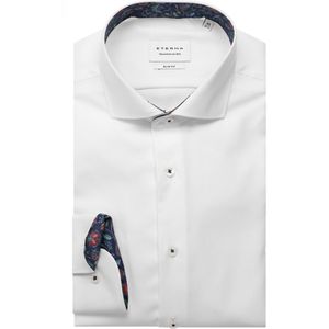 ETERNA Overhemd wit, Effen