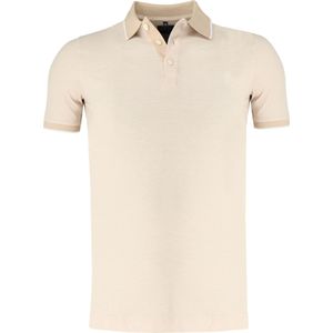 Marvelis Casual Polo shirt Korte mouw lichtbeige