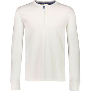 Lindbergh Blue Longsleeve wit, Effen