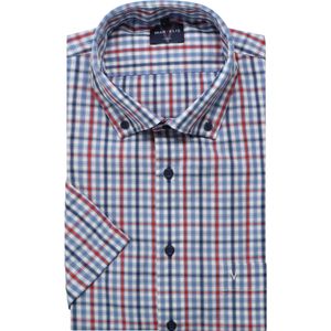 Marvelis Casual Overhemd Korte mouw rood