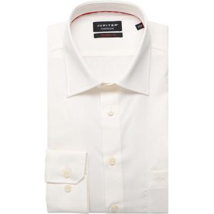 Jupiter Overhemd beige, Effen