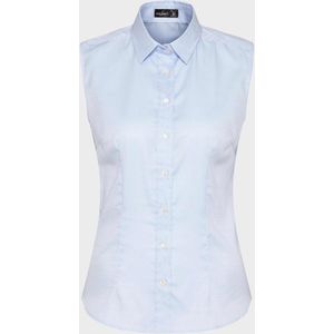 van Laack Dames Overhemd blauw, Gestreept