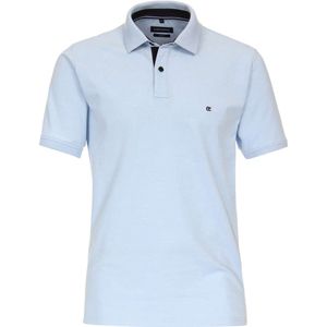 Casa Moda Casual Fit Polo shirt Korte mouw lichtblauw