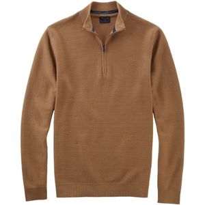 OLYMP Casual Regular Fit Trui caramel, Effen