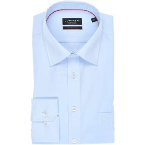 Jupiter Overhemd lichtblauw, Effen