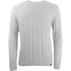 Indicode Trui ronde halsgrijs, Effen