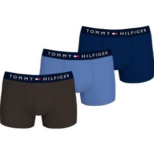 Tommy Hilfiger Boxershorts blauw, Effen