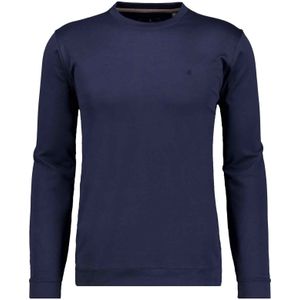 RAGMAN Longsleeve marine, Effen