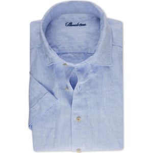 Stenströms Linnen Overhemd lichtblauw, Effen