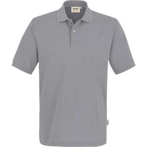 HAKRO 812 Comfort Fit Polo shirt Korte mouw grijs