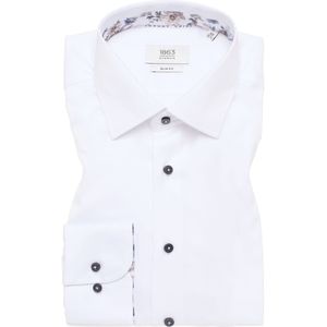 ETERNA 1863 Overhemd wit, Effen