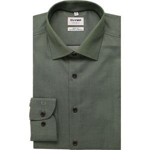 OLYMP Level Five Overhemd ML6 (vanaf 68 CM) grijs-groen