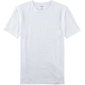 OLYMP Casual Modern Fit T-Shirt gebroken wit, Effen